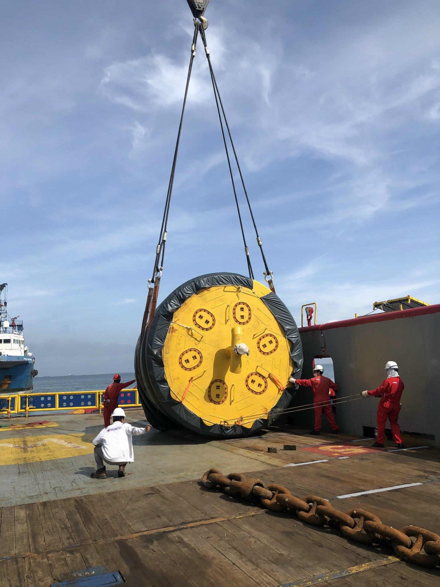 Mooring Buoy Fabrication Transportation Offshore Installation To